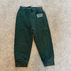 baby GAP Joggers Sweatpants Comfy Casual Green Kids Size 2T